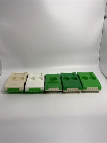 Fisher-Price Little People Green Car Lot of 5 Vintage Vehicle Toy Vehicle Car