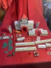 Vintage Marx 1950s Robin Hood Castle Tin Litho Playset Parts Repair