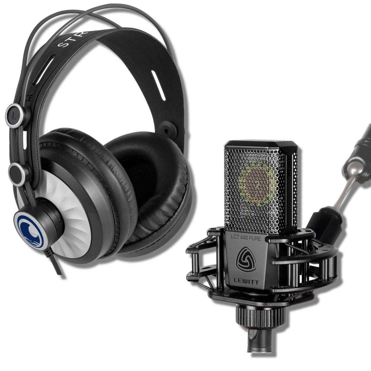 Lewitt LCT 440 PURE Condenser Microphone with StreamEye Cans50