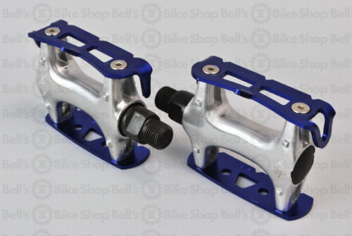 Pédales De Course Origin8 Everland Double Clipless - Axe 9/16 Pouces, Noir/argent, Neuf Sous Emballage