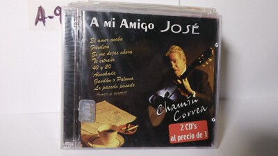 Chamin Correa CD A Mi Amigo Jose Jose 1999 El Triste Almohada Gavilan NUEVO  A9