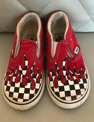 drippy red vans