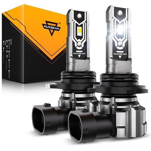 AUXBEAM Combo 9005 9006 H11 LED Headlight Kit Bulbs High Low Beam White 6500K - Picture 14 of 22