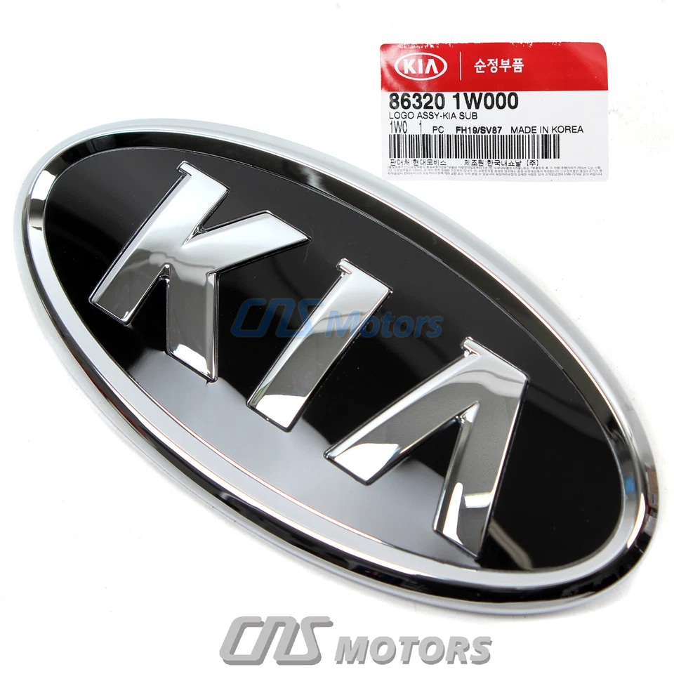 GENUINE Front Grille KIA Logo Emblem for 2012-2015 Kia Rio Sedan 863201W000⭐⭐⭐⭐⭐ - Изображение 2 из 4