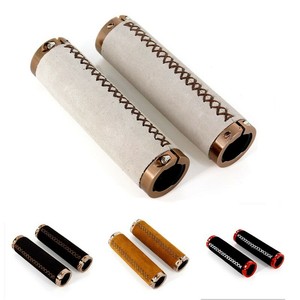 leather bicycle grips