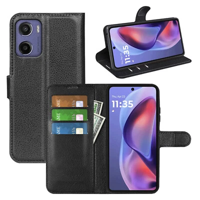 BETTERFON Handy Tasche Motorola Moto E15 / Moto G05 Handyhülle Flip Cover Wallet Case Etui