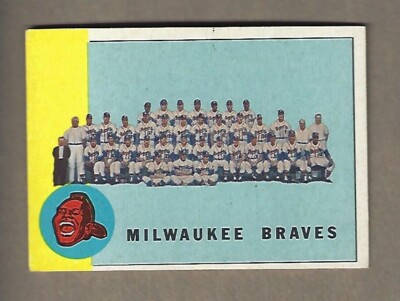 1963  TOPPS   MILWAUKEE  BRAVES  #  503    NEAR   MINT