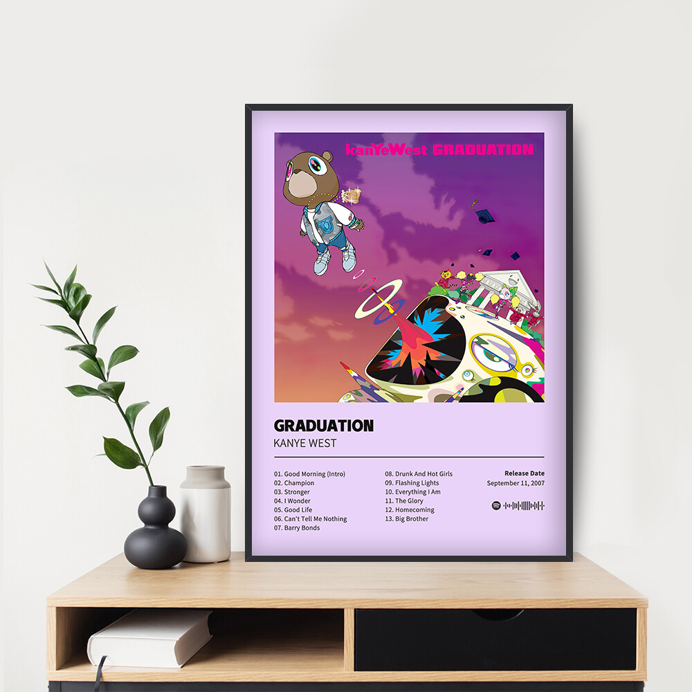 Kanye West - Graduation Album Poster 20x30 24x36
