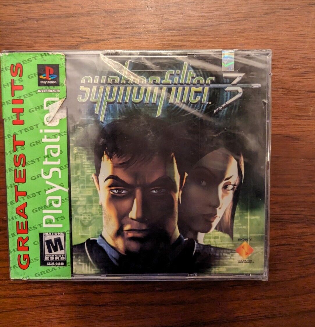 Syphon Filter 3 [Original Artwork, UPC Punched, 9/11 Edition], Lot  #18018