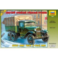 Zvezda ZV3547 1:35 Gaz-Aaa Soviet Light Truck Wwii