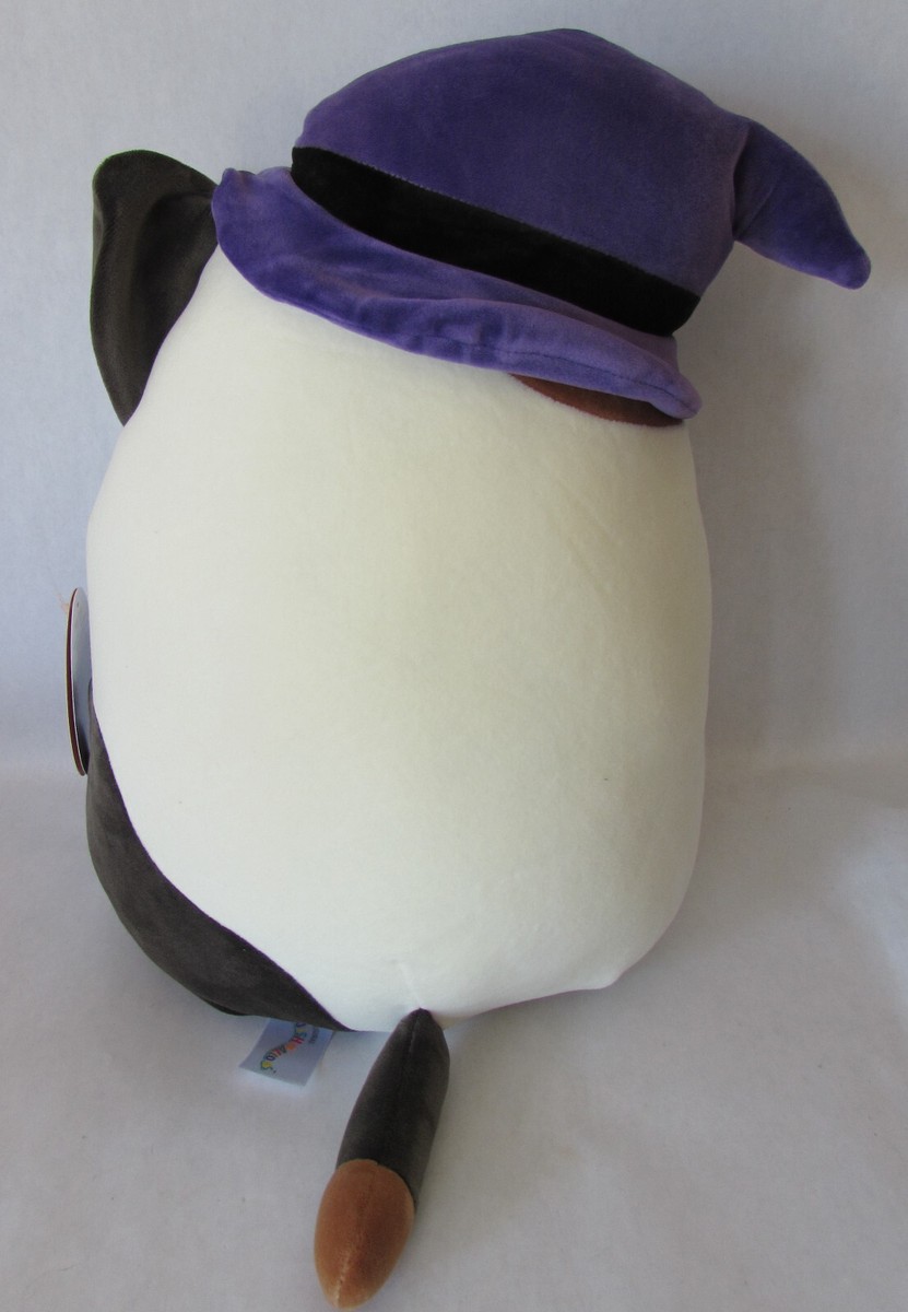 Kellytoy Squishmallow Cam The Calico Cat Purple Witch Hat & Broom