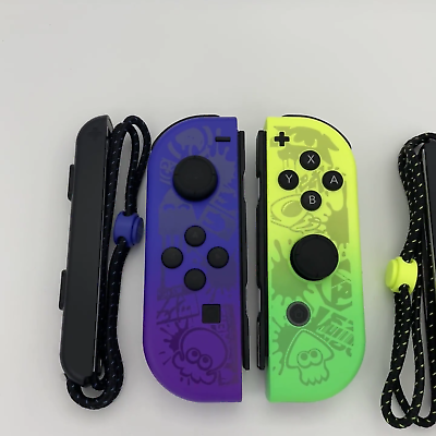 Joycons ONLY Nintendo Switch Splatoon 3 Edition joy-con controller joy con