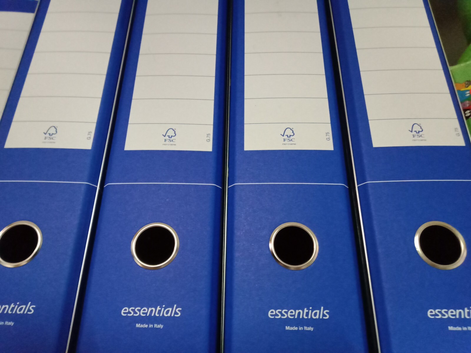 Raccoglitore con anelli Oxford G75 dorso 8