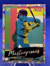 2021 Bowman's Best Dylan Carlson RC Masterpieces