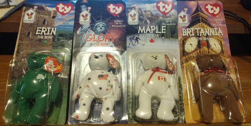 McDonalds TY Bear Set 1999 NIB FREE S&H