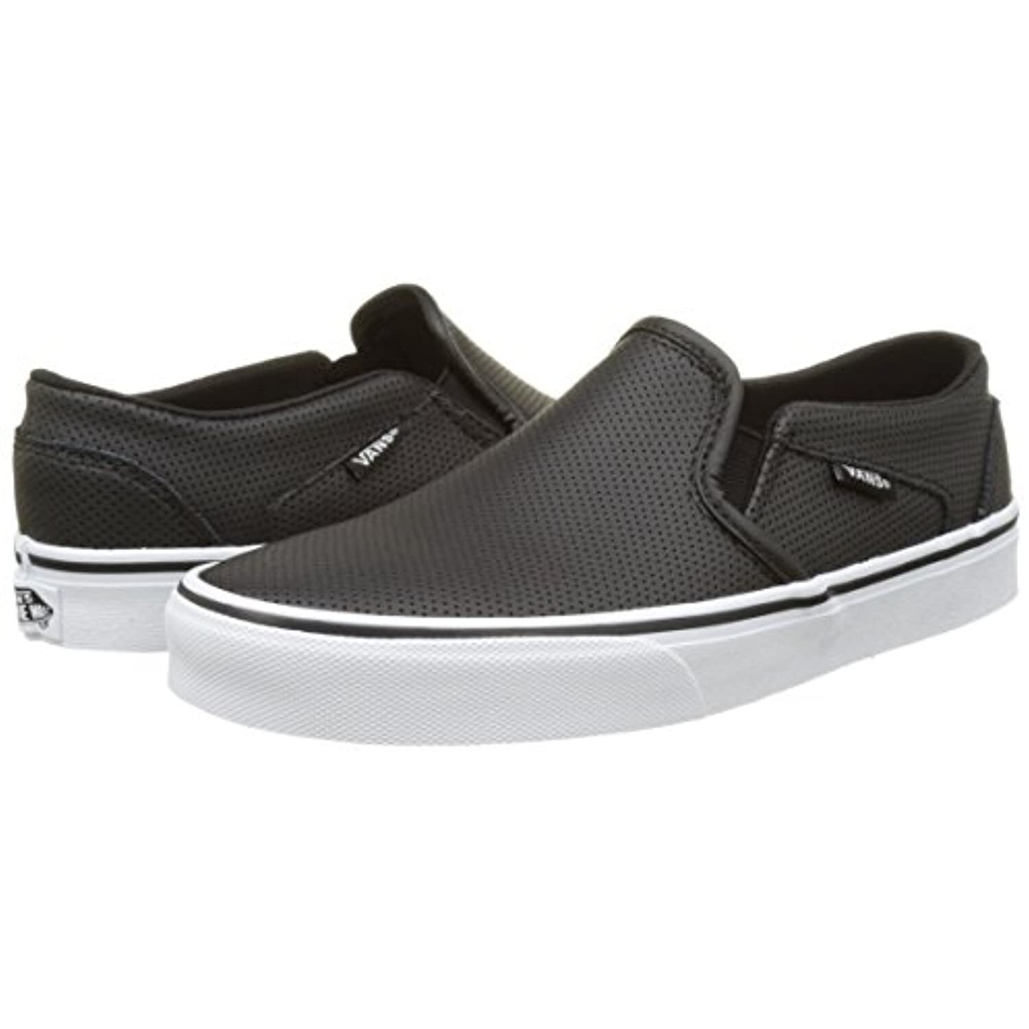 black leather vans uk