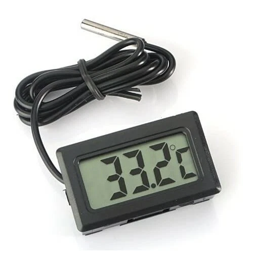 DIGITAL VIVARIUM THERMOMETER for SNAKES LIZARDS SPIDERS and REPTILES WITH PROBE