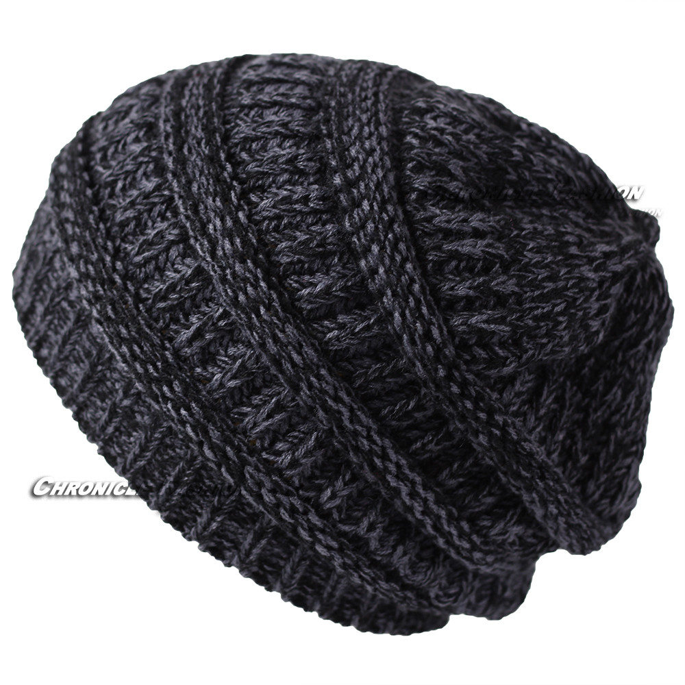 Beanie Cap Slouchy Hat Knit Winter Warm Snow Skull Stretch  display picture 1
