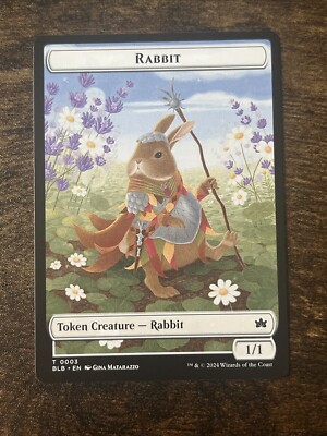 Rabbit 0003 Token Bloomburrow BLB MTG Magic The Gathering S3140
