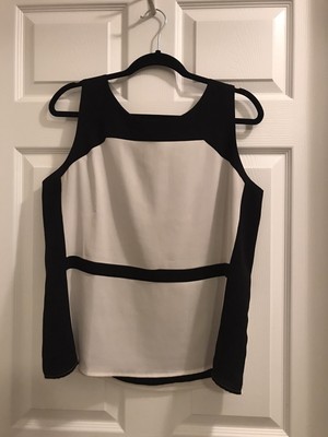 tailored peplum top