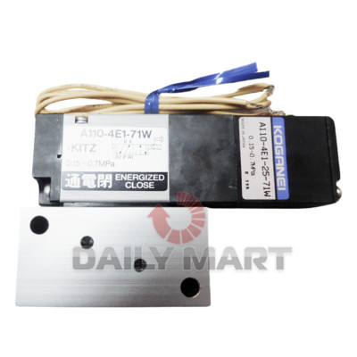 New In Box KOGANEI A110-4E1-71W-KITZ Solenoid Valve