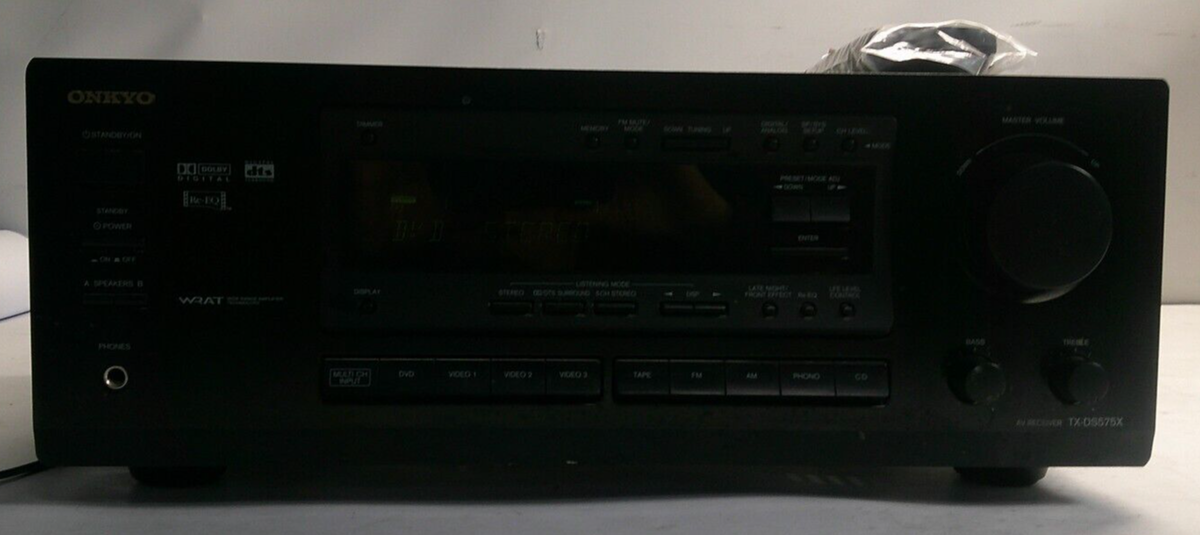 Onkyo TX-DS575 Multi Channel Input WRAT Audio Video Home Onkyo TX-DS575 Multi Channel Input WRAT Audio Video Home
