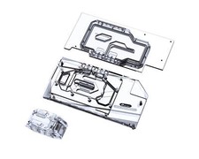 Bykski Full Coverage GPU Water Block w/ Integrated Active Backplate for Gigab...