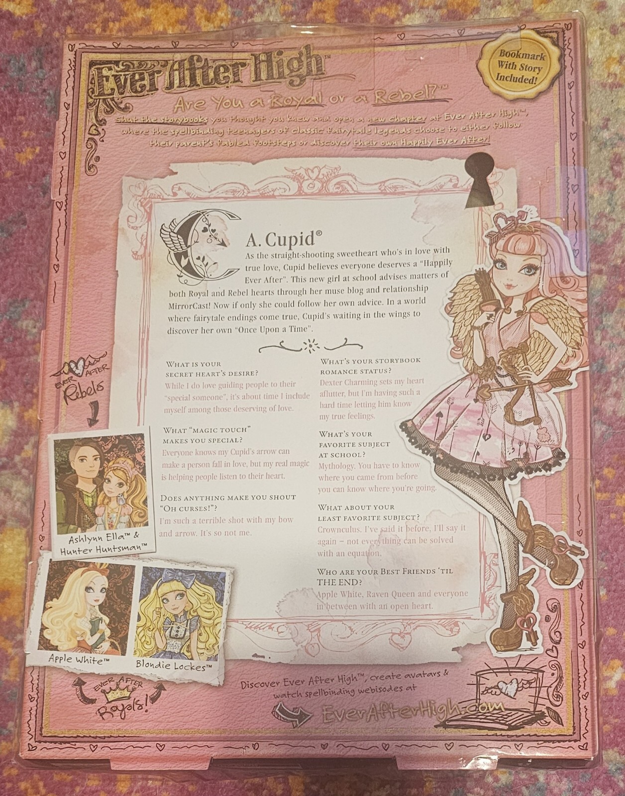 Ever After High CA Cupid Doll Daughter of Eros 2013