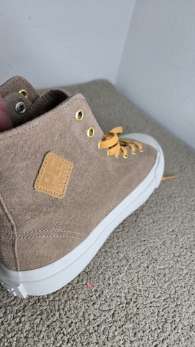 NEW PF Flyers Men 6 Women 7.5 All American Hi Tan Suede High Top Shoes S9 - Picture 7 of 13