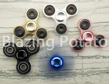 Aluminum Tri Spinner Fidget Spinners Figet Desk Toy Focus EDC ADHD -NEW-  USA  