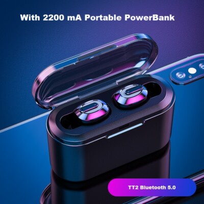 Wireless Bluetooth Earbuds Earphones Headphones for Apple/Android Devices/Phones