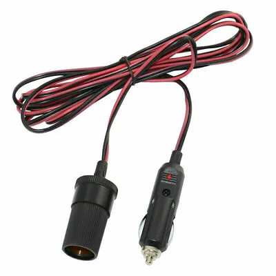 Kopen 5M Car Cigarette Lighter 12V Extension Cable Adapter Socket Charger-Lead