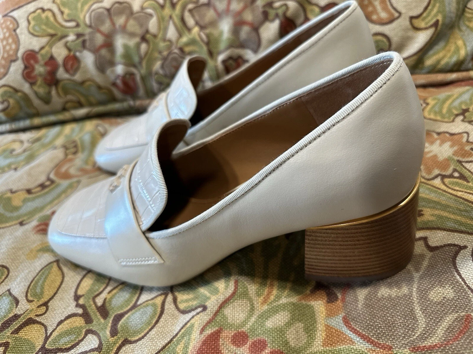 POMPA TORY BURCH GEORGIA 35 MM MODELLO PELLE MISURA 8 5 M COLORE CODICE CUOIO 289