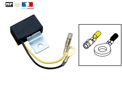 Régulateur De Tension 12V Pour Moto/scooter/MBK 51 - Compatible Cyclomoteurs 12 Volts - 7