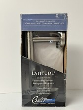 NEW Gatco Latitude 2 Model 4293 Satin Nickel Tissue Holder