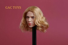 1/6 GAC TOYS Scarlett Johansson Head Sculpt Female Blond For 12" Body