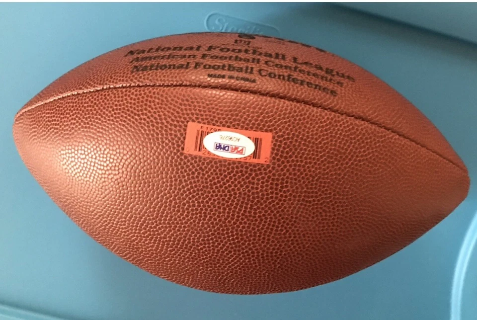 JIM BROWN Cleveland  Brown signed football .PSA - Image 2 of 2