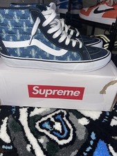Taglia 12 Supreme x VANS Denim PUNCHHOLE Sk8HiPro (scatola danneggiata)