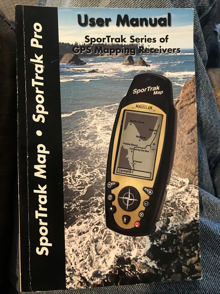 MAGELLAN Sportrak Map GPS Bundle Manual, Case,CD Maps. Car Mount, With 12v Power - Image 3 of 4