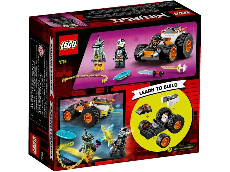 Lego Cole's Speeder Car 71706 NINJAGO Minifigure Building Set