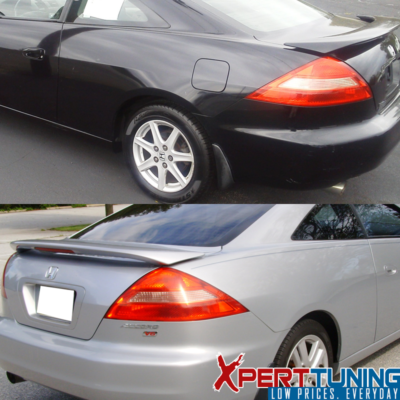 OEM Style Rear Trunk Spoiler For 2003-2005 Honda Accord Sedan - Unpainted ABS