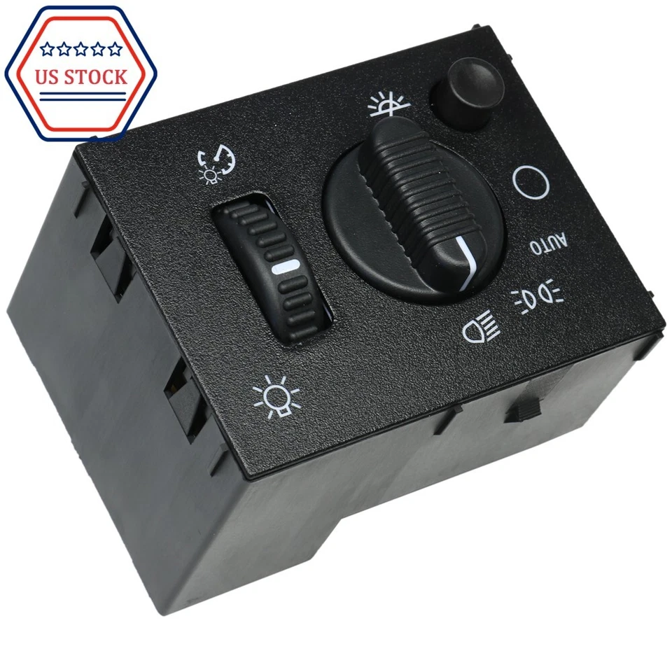 Headlight Switch 19381535 For Silverado Chevy Suburban GMC Sierra Yukon D1595G - Image 4 of 4