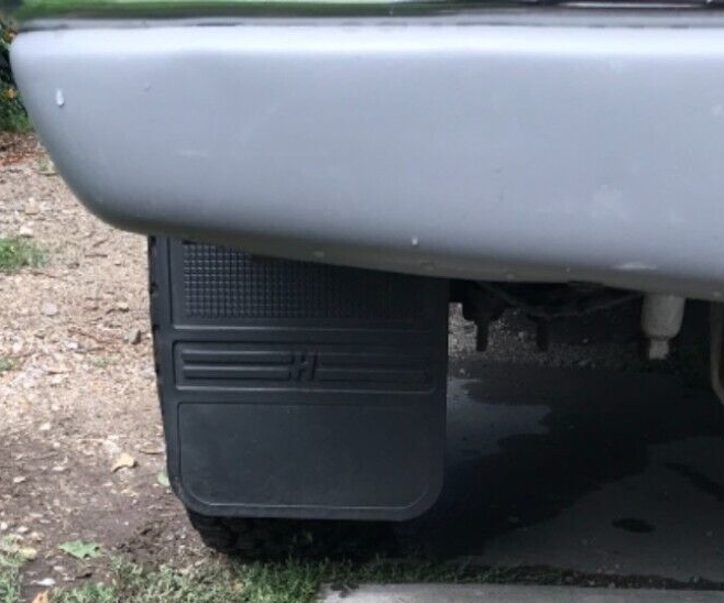 Husky MudDog Rear Mud Guards – Fits Chevy Silverado 1500/2500/3500 HD – 12