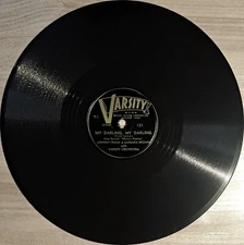 Johnny Frank, Barbara Brown - My Darling, My Darling - 121 - 10" Shellac Single