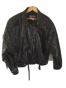brooks leather jacket