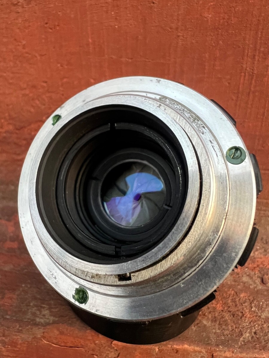 Vintage USSR Lens Industar-61 52mm f/2.8 M39 ZEBRA Leica FED Zorki