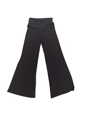 Olo. WOMEN'S BLACK SOFT LOUNGE, Wide WAIST, WIDE LEG PANT Sz M/L