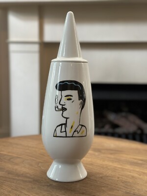 ALESSI TENDENTSE VASE BY GUILLERMO TEJEDA FOR 100% MAKE-UP SERIES - NO. 83