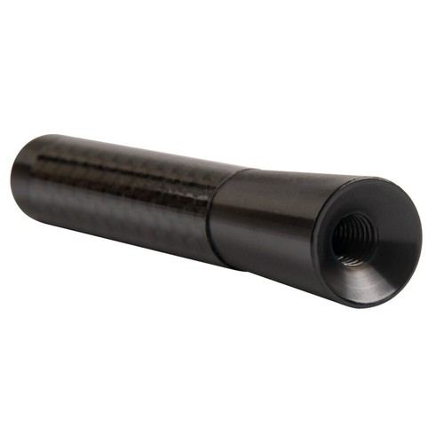 TRD Real Carbon Fiber Topper Antenna BLACK Aluminum Stubby 3" Inch AM/FM - Picture 3 of 5