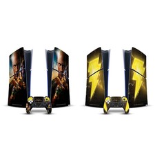 BLACK ADAM GRAPHIC ART VINYL SKIN FOR PS5 SLIM DIGITAL CONSOLE  CONTROLLER